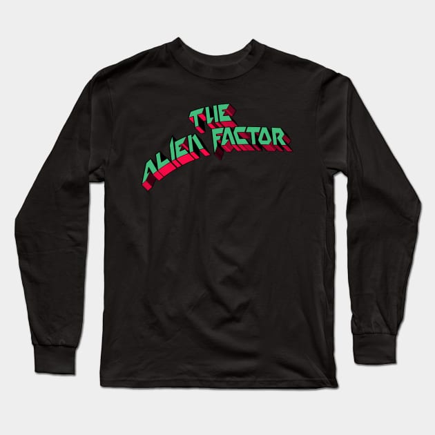 The Alien Factor 3D #1 - Don Dohler's 1978 SciFi B-Movie Long Sleeve T-Shirt by RetroZest